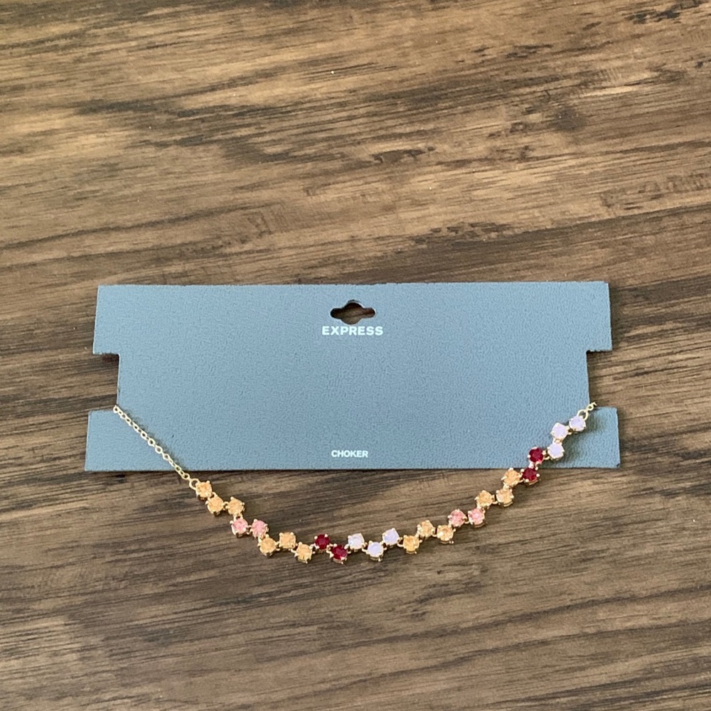 Express beautiful choker necklace
